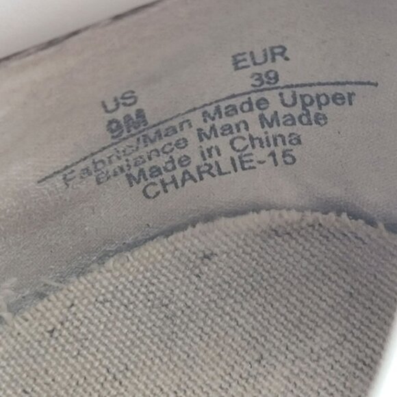 Sam Edelman Circus Canvas Sneaker Loafers Blue Size 9 - Picture 9 of 9